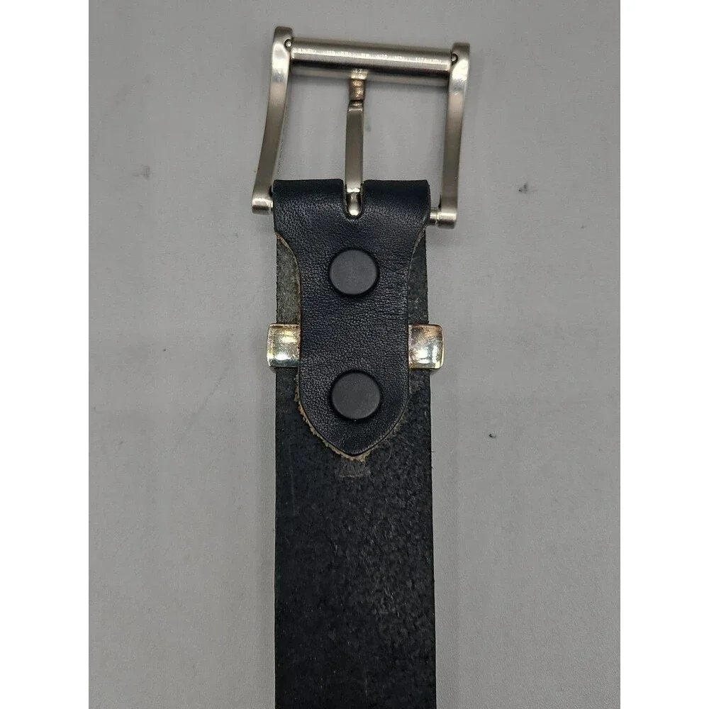 Who Dat Saints Crescent Saddle Leather 1.5